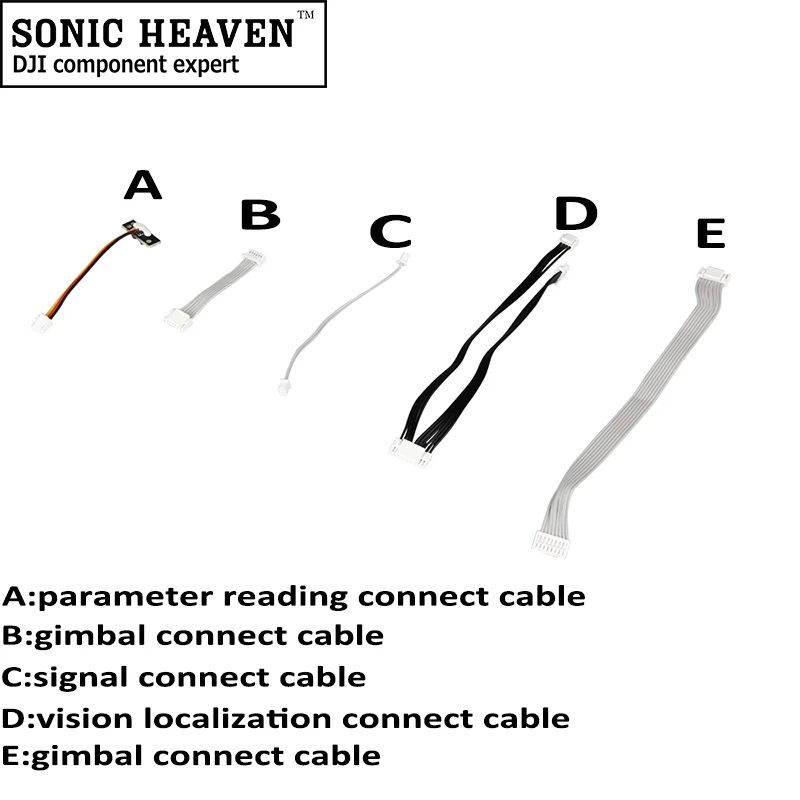 DJI Quadcopter Drone Cable Set Gimbal Connect + Signal Connect + Vision Localization for DJI Phantom 3 Advance 3 Pro 3A/3P
DJI Quadcopter Drone Cable Set Gimbal Connect + Signal Connect + Vision Localization for DJI Phantom 3 Advance 3 Pro 3A/3P