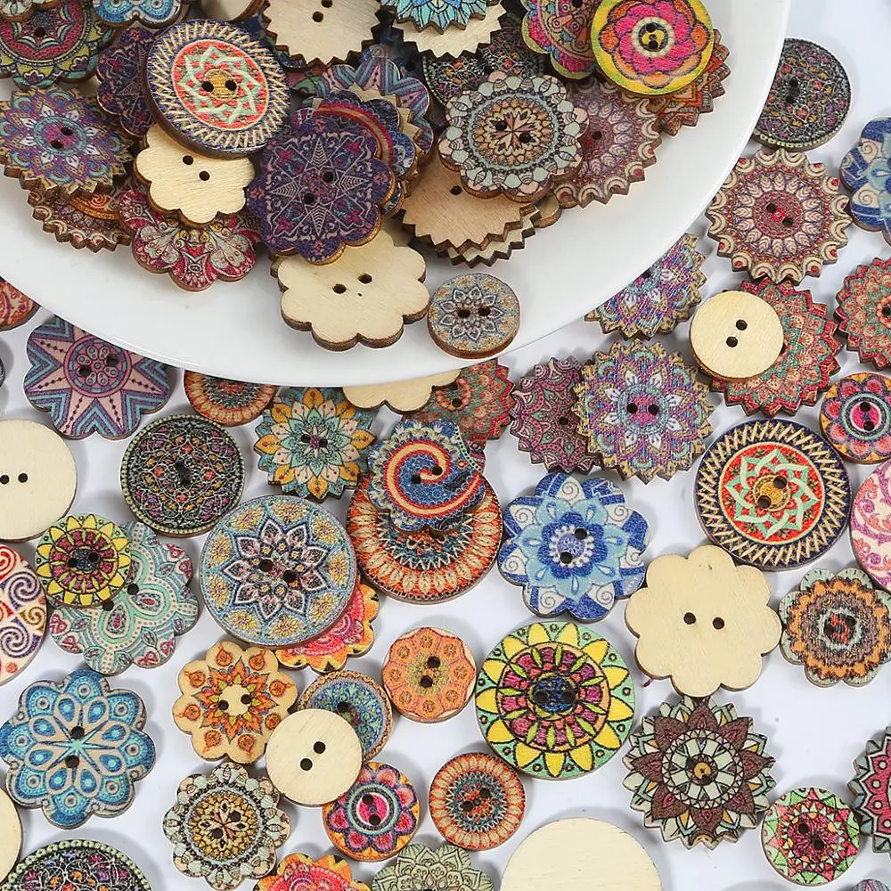 50pcs 2 Holes Natural Wooden Buttons Round Spiral Sewing Buttons For Clothing Garment Scrapbooking Sewing Accessories Child
50pcs 2 Holes Natural Wooden Buttons Round Spiral Sewing Buttons For Clothing Garment Scrapbooking Sewing Accessories Child