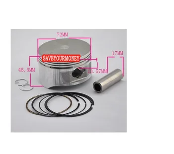 performance oversize +25 +50 +75 +100 72MM bore Chromium aluminium motorcycle piston kit cylinder piston&ring for CH250 KAB250
performance oversize +25 +50 +75 +100 72MM bore Chromium aluminium motorcycle piston kit cylinder piston&ring for CH250 KAB250