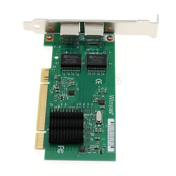 PCI 2 ports Gigabit Ethernet Network 10/100/1000M Adapter Card intel 82546 lan gigabit pci ethernet 1000mbps Card For pc
PCI 2 ports Gigabit Ethernet Network 10/100/1000M Adapter Card intel 82546 lan gigabit pci ethernet 1000mbps Card For pc