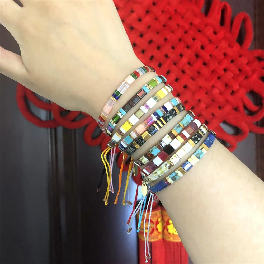 JOYE Unisex Summer Beach Rainbow Vintage Women's Bracelets Bead Boho String Charm Bracelet Woven Jewelry Bracelet Male Wristband
JOYE Unisex Summer Beach Rainbow Vintage Women's Bracelets Bead Boho String Charm Bracelet Woven Jewelry Bracelet Male Wristband
