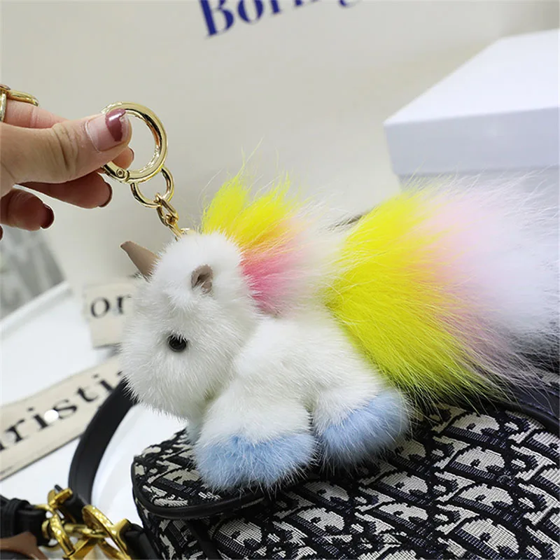 Fur Pendant Imported Water Mane Copenhagen Unicorn Pendant Fox Fur Keychain Small White Horse Bag Pendant Car Accessories
Fur Pendant Imported Water Mane Copenhagen Unicorn Pendant Fox Fur Keychain Small White Horse Bag Pendant Car Accessories