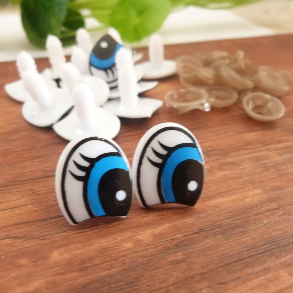 new design 17x20mm plastic safety animal toy cartoon eyes & soft washer for diy doll findings-20pcs-50pcs-100pcs option
new design 17x20mm plastic safety animal toy cartoon eyes & soft washer for diy doll findings-20pcs-50pcs-100pcs option