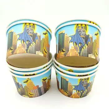 10pcs/lot Batman Theme Ice Cream Cups Baby Shower Party Supplies Batman Ice Cream Bowl Kids Birthday Party Decoration
10pcs/lot Batman Theme Ice Cream Cups Baby Shower Party Supplies Batman Ice Cream Bowl Kids Birthday Party Decoration