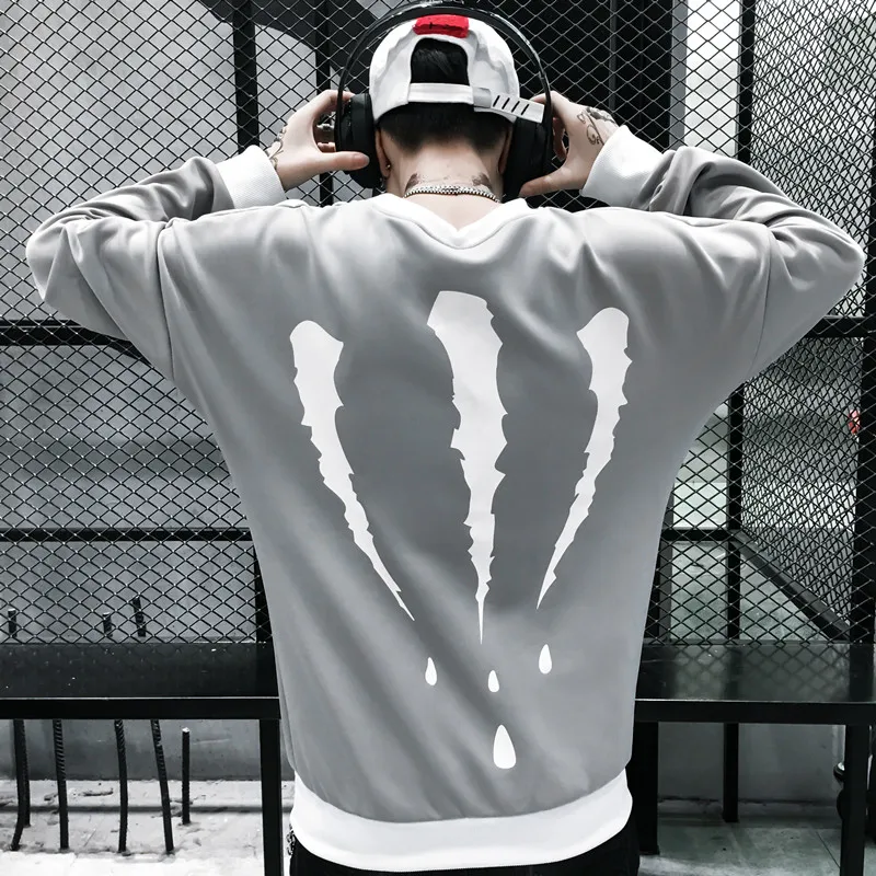 Autumn Spring Hip Hop Printed Hoodies Sweatshirts Men Korean Harajuku Oversized Hoodie
Autumn Spring Hip Hop Printed Hoodies Sweatshirts Men Korean Harajuku Oversized Hoodie