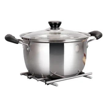 Stainless steel soup pot double ear arc cooker soup gas furnace induction cooker suitable for Korean pot
Stainless steel soup pot double ear arc cooker soup gas furnace induction cooker suitable for Korean pot
