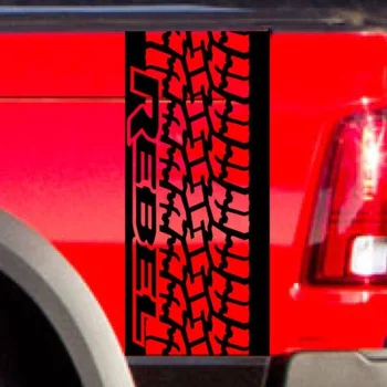For 2Pcs Dodge Ram Rebel Side Stripe Tire Tread Bed Logo Truck Vinyl Decal Graphic Chrome Car styling
For 2Pcs Dodge Ram Rebel Side Stripe Tire Tread Bed Logo Truck Vinyl Decal Graphic Chrome Car styling