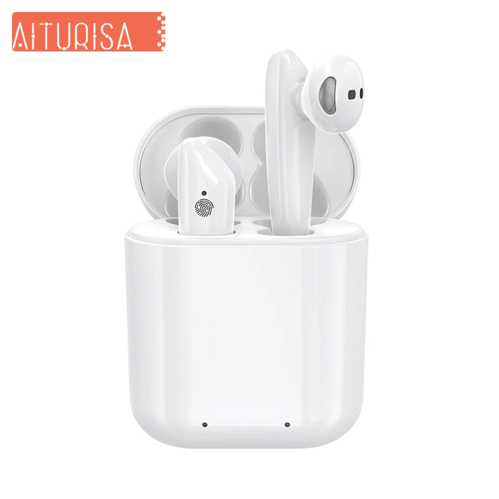 ALTURISA Bluetooth 5.0 True Wireless Headphones 4D Stereo Bluetooth Earbuds Earphone Built-in Mic for Xiaomi iPhone huawei
ALTURISA Bluetooth 5.0 True Wireless Headphones 4D Stereo Bluetooth Earbuds Earphone Built-in Mic for Xiaomi iPhone huawei