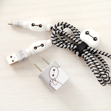DIY Cartoon Cable Winder Spiral Cord protector Cable Wire Organizer Diy set for iphone USB Charger Stickers Data cable protector
DIY Cartoon Cable Winder Spiral Cord protector Cable Wire Organizer Diy set for iphone USB Charger Stickers Data cable protector