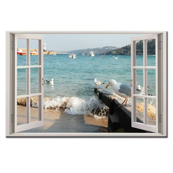 Framed Wall Art Picture Gift Home Decoration Canvas Print painting Window landscape series wholesale
Framed Wall Art Picture Gift Home Decoration Canvas Print painting Window landscape series wholesale