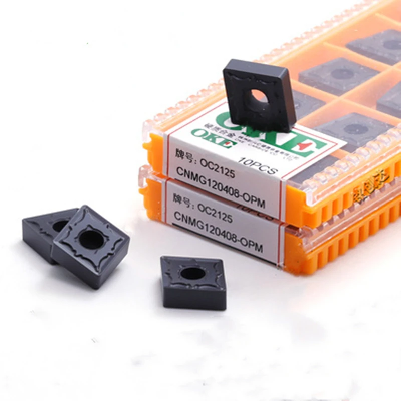 10pcs high precision high performance high strength CNC CNMG120404 OPM OC2115 OC2125 OP1215 industry carbide inserts
10pcs high precision high performance high strength CNC CNMG120404 OPM OC2115 OC2125 OP1215 industry carbide inserts