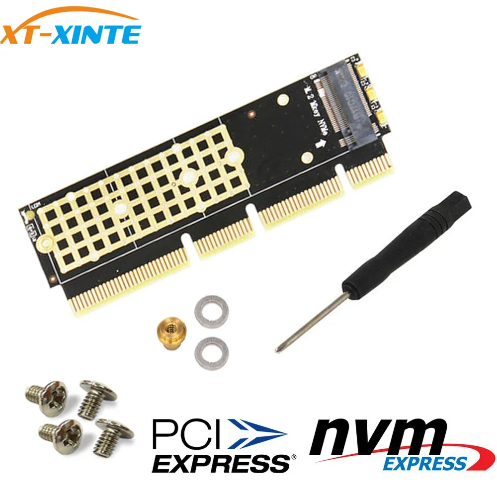M.2 NVMe SSD NGFF TO PCIE X16/X8/X4 adapter M Key Interface Card Support PCI Express 3.0 X16/X8/X4 2230-2280 Size
M.2 NVMe SSD NGFF TO PCIE X16/X8/X4 adapter M Key Interface Card Support PCI Express 3.0 X16/X8/X4 2230-2280 Size