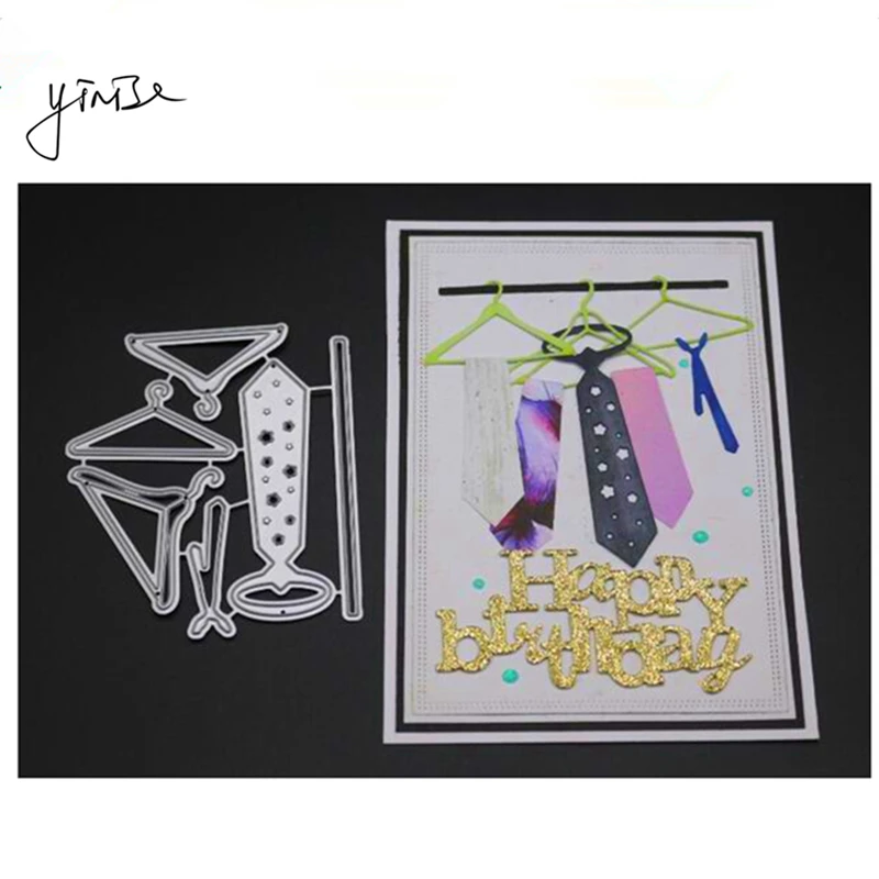 VCD178 HANGERS TIE SCRAPBOOK Metal Cutting Dies For Scrapbooking Stencils DIY Album Cards Decoration Embossing Folder Die Cuts
VCD178 HANGERS TIE SCRAPBOOK Metal Cutting Dies For Scrapbooking Stencils DIY Album Cards Decoration Embossing Folder Die Cuts