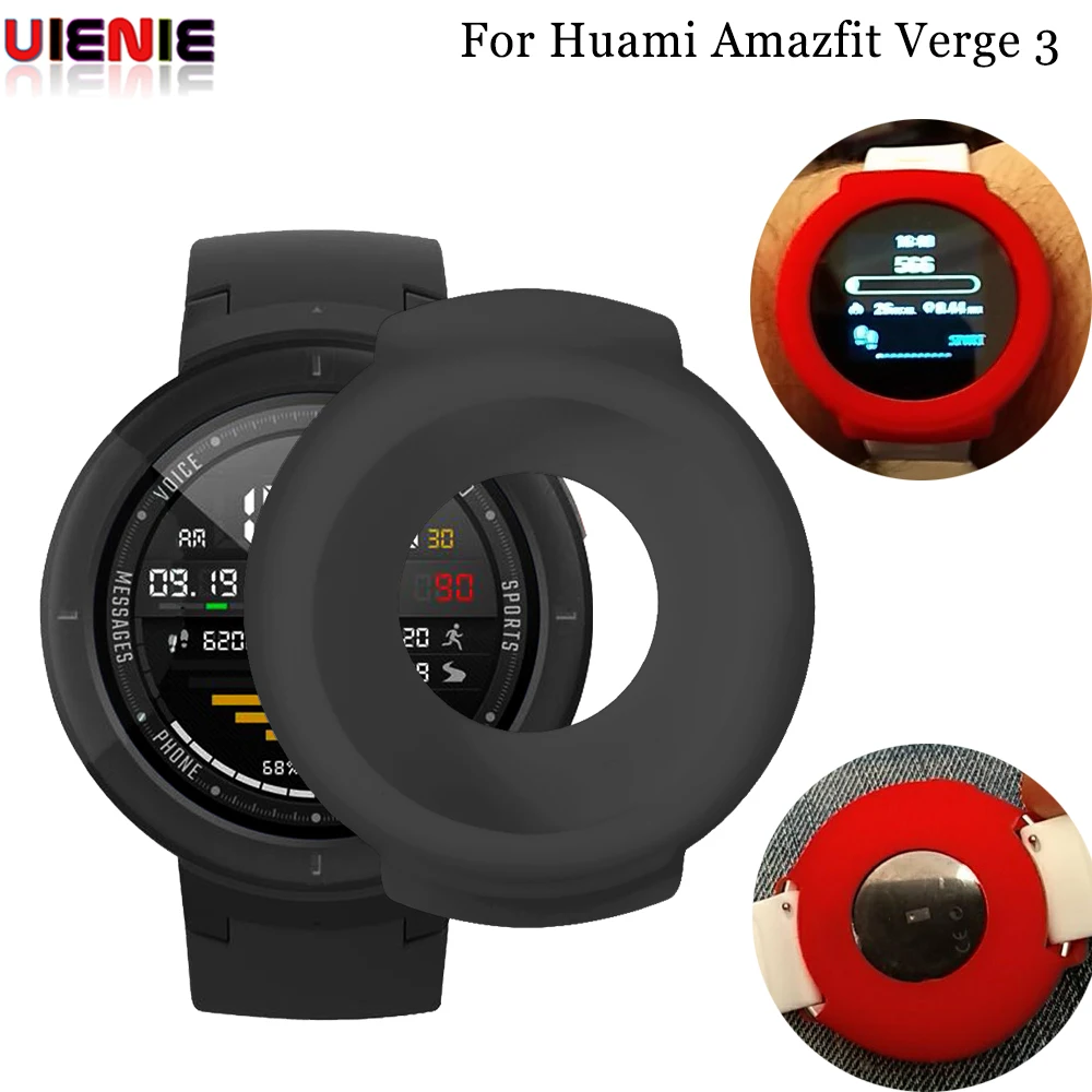 NEW Protective Cover for Amazfit Verge Watch 3 protector Cases for Xiaomi Huami Amazfit 3 Verge Accessories soft silicone case
NEW Protective Cover for Amazfit Verge Watch 3 protector Cases for Xiaomi Huami Amazfit 3 Verge Accessories soft silicone case