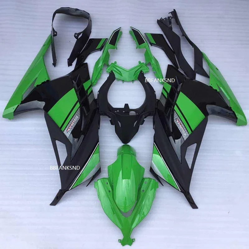 Hot Sales ZX300R Green /black Parts Fairing Kit For Kawasaki Ninja300R 2013 2014 2015 EX300 Fairings Kit (Injection molding)
Hot Sales ZX300R Green /black Parts Fairing Kit For Kawasaki Ninja300R 2013 2014 2015 EX300 Fairings Kit (Injection molding)