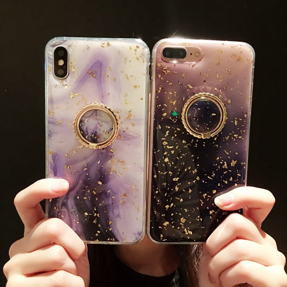 Luxury Gold foil violet Marble gold Ring Car bracket Coque For Huawei nova3i 4 P20 P30 pro purple Phone Case Soft TPU Back Cover
Luxury Gold foil violet Marble gold Ring Car bracket Coque For Huawei nova3i 4 P20 P30 pro purple Phone Case Soft TPU Back Cover