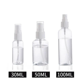 1PCS 30/50/100Ml Random Color Travel Transparent Plastic Perfume Atomizer MIni Empty Spray Refillable Bottle Cosmetic Containers
1PCS 30/50/100Ml Random Color Travel Transparent Plastic Perfume Atomizer MIni Empty Spray Refillable Bottle Cosmetic Containers