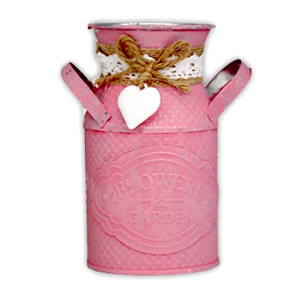 Garden Ornaments Home Decoration Bucket Planter Creative Pastoral Style Iron Vase Flower Pot Portable Flower Holder Crafts
Garden Ornaments Home Decoration Bucket Planter Creative Pastoral Style Iron Vase Flower Pot Portable Flower Holder Crafts