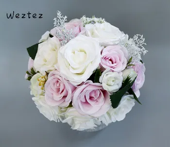 Artificial Flower Bridal Bouquet Bridal Wedding Bouquets Pink Champagne Bouquet For Brides PH11
Artificial Flower Bridal Bouquet Bridal Wedding Bouquets Pink Champagne Bouquet For Brides PH11