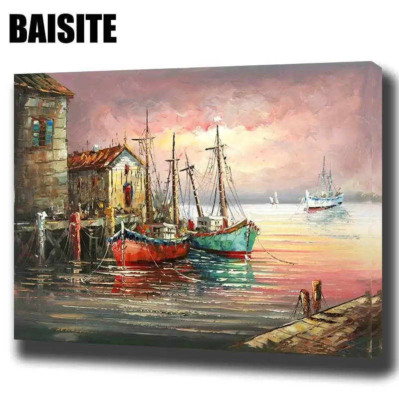 BAISITE DIY Framed Oil Painting By Numbers Landscape Pictures Canvas Painting For Living Room Wall Art Home Decor E729
BAISITE DIY Framed Oil Painting By Numbers Landscape Pictures Canvas Painting For Living Room Wall Art Home Decor E729