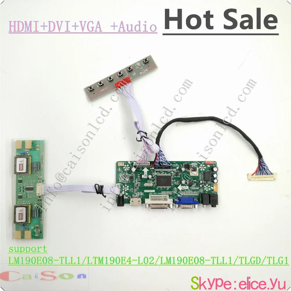 19 дюймовый жидкокристаллический дисплей полные комплекты Поддержка HDMI, DVI/VGA/аудио для LM190E08-TLL1/LTM190E4-L02/LM190E08-TLL1/TLGD/TLG1
19 дюймовый жидкокристаллический дисплей полные комплекты Поддержка HDMI, DVI/VGA/аудио для LM190E08-TLL1/LTM190E4-L02/LM190E08-TLL1/TLGD/TLG1