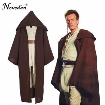 Star Wars Darth Vader Jedi Knight Anakin Cosplay Robes Cloak Halloween Costume For Adult Men Full Set 
Star Wars Darth Vader Jedi Knight Anakin Cosplay Robes Cloak Halloween Costume For Adult Men Full Set