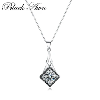Genuine 100% 925 Sterling Silver Slide Necklace Women Jewelry Classic Necklaces Pendants Bijoux En Argent 925 P071
Genuine 100% 925 Sterling Silver Slide Necklace Women Jewelry Classic Necklaces Pendants Bijoux En Argent 925 P071