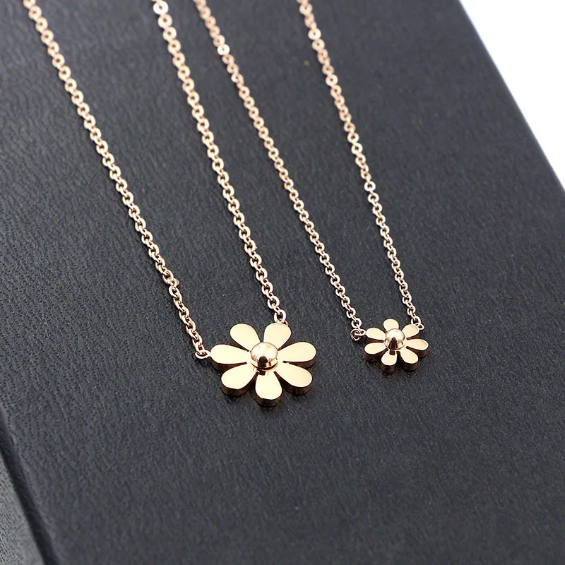 2018 Martick 316L Stainless Steel Gold-color Flower Pendant Necklace Link Chain Necklace Rose Gold Fashion Jewelry For Women P64
2018 Martick 316L Stainless Steel Gold-color Flower Pendant Necklace Link Chain Necklace Rose Gold Fashion Jewelry For Women P64