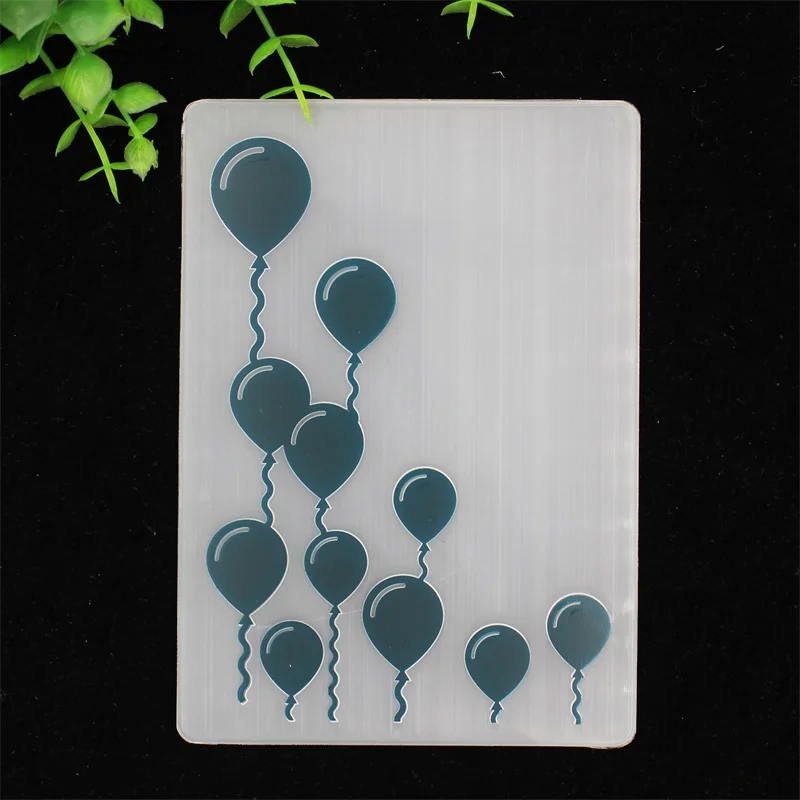 KLJUYP Balloons Plastic Embossing Folders for DIY Scrapbooking Paper Craft/Card Making Decoration Supplies 114
KLJUYP Balloons Plastic Embossing Folders for DIY Scrapbooking Paper Craft/Card Making Decoration Supplies 114
