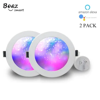 Boaz 3.5Led Ceiling Light AU Adapter WiFi Smart Downlight Dimmable Color Changing APP Control Tuya Smart Round Flat Led Lighting
Boaz 3.5Led Ceiling Light AU Adapter WiFi Smart Downlight Dimmable Color Changing APP Control Tuya Smart Round Flat Led Lighting