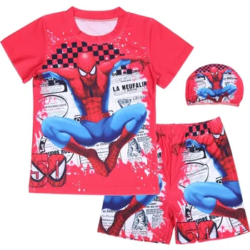 Hot Sale Baby Boys Swimming Trunks With Cap Cartoon Spiderman Bathing Suit Children Swim Shorts Kid Toddler Beach Pants Swimwear
Hot Sale Baby Boys Swimming Trunks With Cap Cartoon Spiderman Bathing Suit Children Swim Shorts Kid Toddler Beach Pants Swimwear