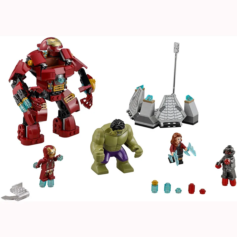 Marvel's The Avengers super hero Hulk Buster Iron Man Ultron legos compatible 76031 Model Building Blocks Bricks toy kids gift
Marvel's The Avengers super hero Hulk Buster Iron Man Ultron legos compatible 76031 Model Building Blocks Bricks toy kids gift