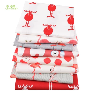Chainho,8pcs/Lot,Red Cartoon Series,Printed Twill Cotton Fabric,Patchwork Cloth,DIY Sewing & Quilting Material For Baby&Children
Chainho,8pcs/Lot,Red Cartoon Series,Printed Twill Cotton Fabric,Patchwork Cloth,DIY Sewing & Quilting Material For Baby&Children