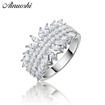 AINUOSHI 925 Sterling Silver Women Wedding Engagement Exaggerate Rings Anniversary Cute Silver Rings Jewelry anillos de animales
AINUOSHI 925 Sterling Silver Women Wedding Engagement Exaggerate Rings Anniversary Cute Silver Rings Jewelry anillos de animales