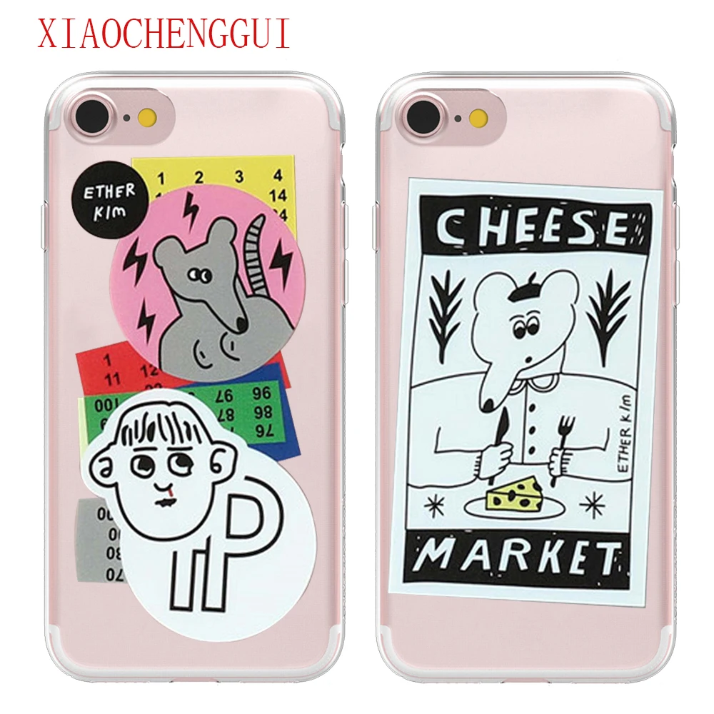 Cute Cartoon Squirrel Graffiti Letter Phone Cases For iPhone 7 Case Ultra Slim Clear Soft Back Cover For iPhone 6 6S 5S 8 Plus X
Cute Cartoon Squirrel Graffiti Letter Phone Cases For iPhone 7 Case Ultra Slim Clear Soft Back Cover For iPhone 6 6S 5S 8 Plus X