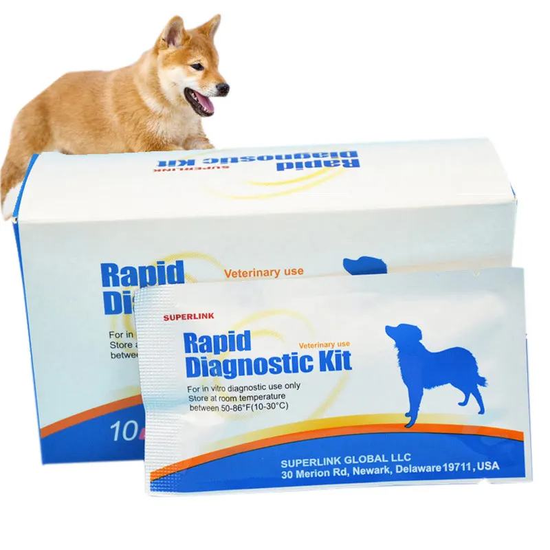 CCV Test Paper Kit Fast Detection Dog Virus Pet Test Strips for Home Dogs Medical Supplies Hogard ST27
CCV Test Paper Kit Fast Detection Dog Virus Pet Test Strips for Home Dogs Medical Supplies Hogard ST27