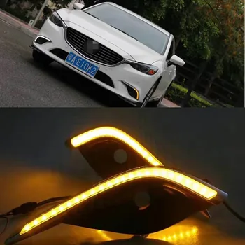 Car Flashing 1 Pair For Mazda 6 Mazda6 Atenza 2016 2017 2018 LED DRL Daytime Running light Driving Day Fog Lamp Lights
Car Flashing 1 Pair For Mazda 6 Mazda6 Atenza 2016 2017 2018 LED DRL Daytime Running light Driving Day Fog Lamp Lights