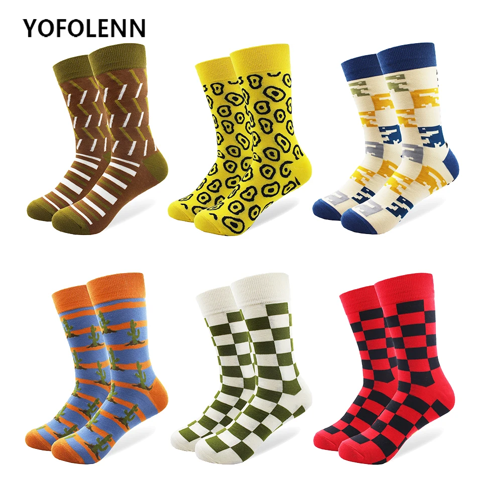 6 pair/lot Men Dress Socks Fashion Long Tube Square Monster Novelty Pattern Happy Funny Combed Cotton Socks for Man Breathable
6 pair/lot Men Dress Socks Fashion Long Tube Square Monster Novelty Pattern Happy Funny Combed Cotton Socks for Man Breathable
