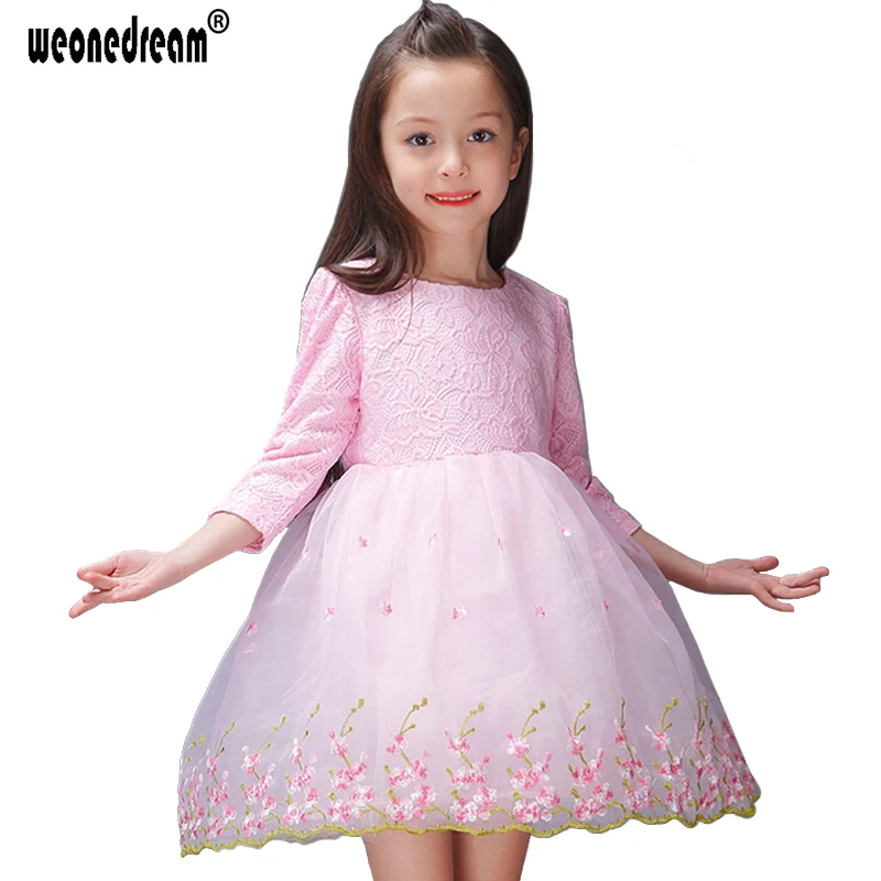WEONEDREAM New Bowknot Kid Clothes Lace Girl Communion Party Prom Princess Pageant Bridesmaid Wedding Flower Girl Dress
WEONEDREAM New Bowknot Kid Clothes Lace Girl Communion Party Prom Princess Pageant Bridesmaid Wedding Flower Girl Dress