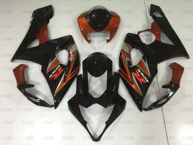 GSX-R1000 2005 - 2006 K5 набор для всего тела Suzuki GSXR1000 обтекатель GSXR 1000 06 оранжевый черный