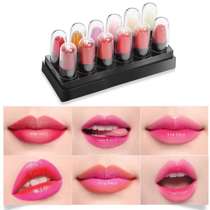 12 Colors 3 Types Jelly Gilt Moisturizing Lasting Lipstick Set Waterproof Charm Colorful Lipsticks Fashion Women Lip Makeup
12 Colors 3 Types Jelly Gilt Moisturizing Lasting Lipstick Set Waterproof Charm Colorful Lipsticks Fashion Women Lip Makeup