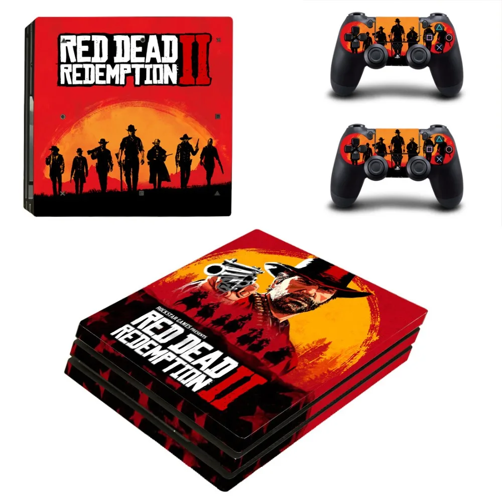 Play Station 4 PS4 Pro Skin Sticker Red Dead Redemption 2 Vinyl Stickers Pegatinas Vinilo PS4 Pro cover decal design For Sony
Play Station 4 PS4 Pro Skin Sticker Red Dead Redemption 2 Vinyl Stickers Pegatinas Vinilo PS4 Pro cover decal design For Sony