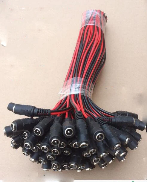 20PCS/Lot 12V Monitoring DC power Female Cable Adapter cord 5.5*2.1mm Monitor for camera
20PCS/Lot 12V Monitoring DC power Female Cable Adapter cord 5.5*2.1mm Monitor for camera