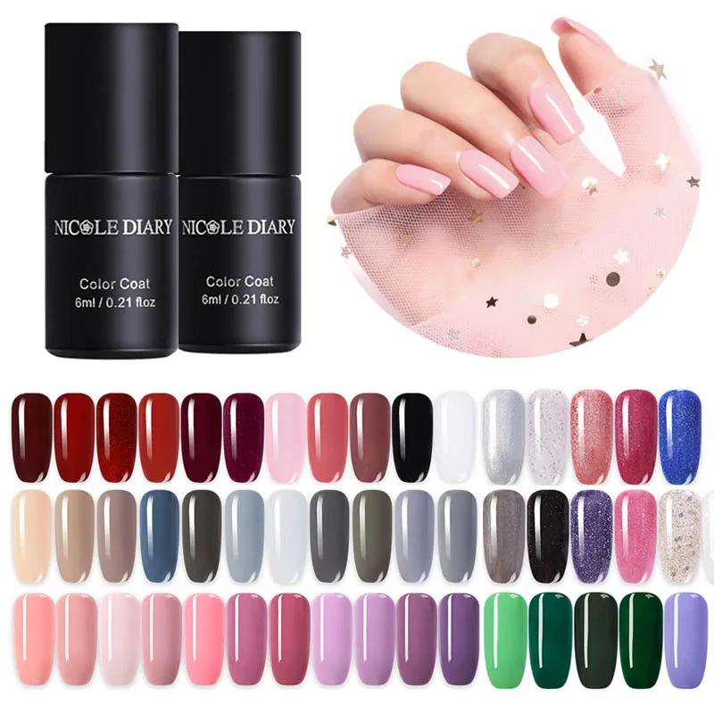 NICOLE DIARY One-step Nail Polish UV Gel Gray Red Series Glitter Soak Off Gel Lacquer No Need Base Top Coat Nail Art DIY
NICOLE DIARY One-step Nail Polish UV Gel Gray Red Series Glitter Soak Off Gel Lacquer No Need Base Top Coat Nail Art DIY