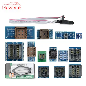 Original New 13 PCS Universal Adapter Socket+ IC Extractor for Programmer TL866A TL866CS G540 Free ship
Original New 13 PCS Universal Adapter Socket+ IC Extractor for Programmer TL866A TL866CS G540 Free ship