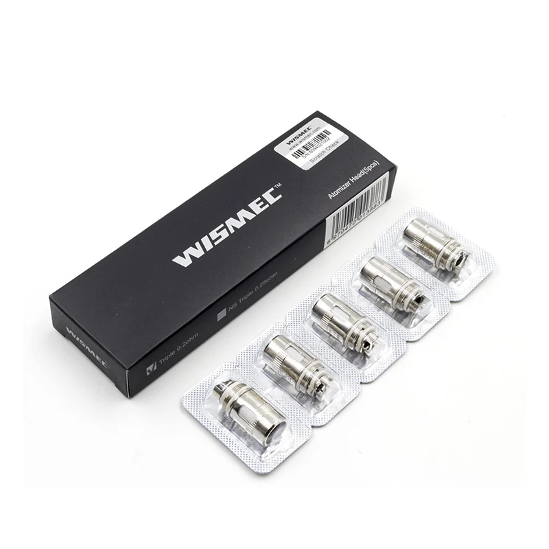 Wismec тройной NS 0.25ohm голову катушки испарителя 0.2ohm для Elabo бак Predator 228 комплект Мини