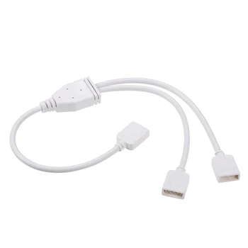 4 Pins RGB 1 to 2/4 Ports Female to Female Splitter Connector Connection Cable for LED Strip 2 Pack
4 Pins RGB 1 to 2/4 Ports Female to Female Splitter Connector Connection Cable for LED Strip 2 Pack