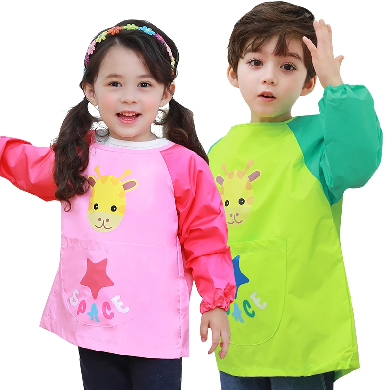 Cute Baby Bibs Waterproof Long Sleeve Apron Children Feeding Smock Bib Burp Clothes Soft Eat Toddler Baberos Bavoir Clothing
Cute Baby Bibs Waterproof Long Sleeve Apron Children Feeding Smock Bib Burp Clothes Soft Eat Toddler Baberos Bavoir Clothing