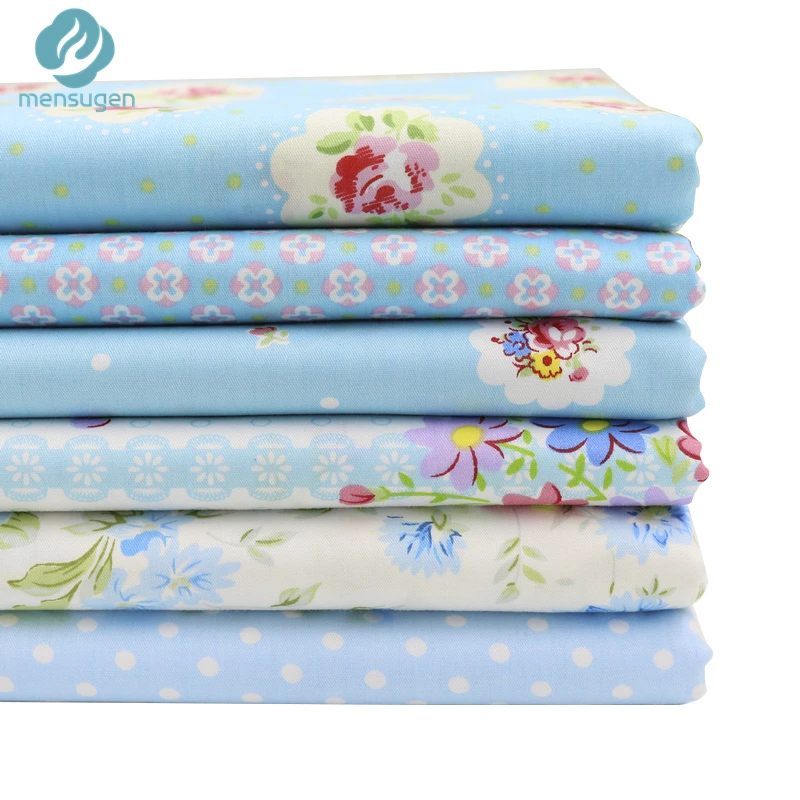 Newest 6 pcs 40*50cm Blue Floral Cotton Fabric for Patchwork Quilts Sewing Tissue Patchwork Telas Tilda Doll Cloth DIY Materials
Newest 6 pcs 40*50cm Blue Floral Cotton Fabric for Patchwork Quilts Sewing Tissue Patchwork Telas Tilda Doll Cloth DIY Materials