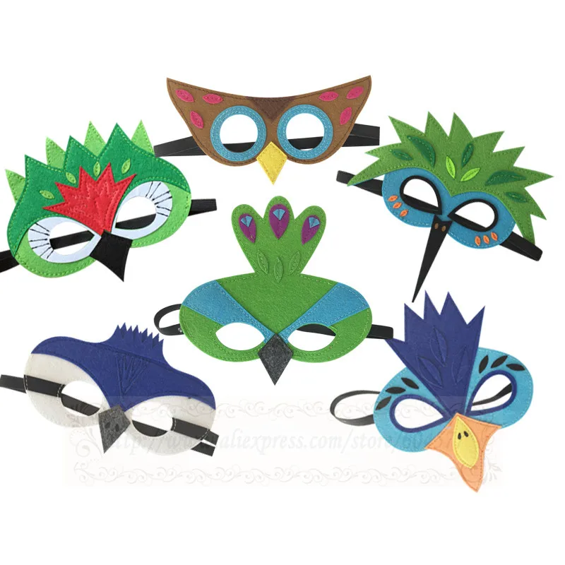Bird Costumes Masks Boys and Girls Hornbill Blue jay Humming bird Peacock Green Parrot OWL Inspired Masks Halloween Costume 
Bird Costumes Masks Boys and Girls Hornbill Blue jay Humming bird Peacock Green Parrot OWL Inspired Masks Halloween Costume
